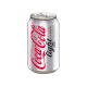 Refrescos Coca Cola Light Lata Dk 0,33 Litros 0.33 L.