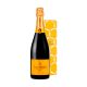 Champagne Veuve Clicquot Brut 0,75 Litros 12º (R) + Estuche 0.75 L.