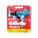 Cuchillas Gillette Mach Iii Turbo 5 Uds 4 Mililitros