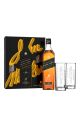 Whisky Johnnie Walker Black Label 0,70 Litros 40º (R) + 2 Vasos 0.70 L.