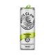 White Claw agua con gas y alcohol con sabor natural de lima