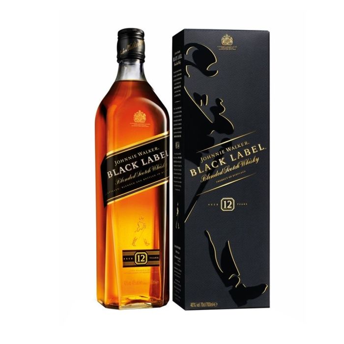JOHNNIE WALKER BLACK 40º (I) + ESTUCHE